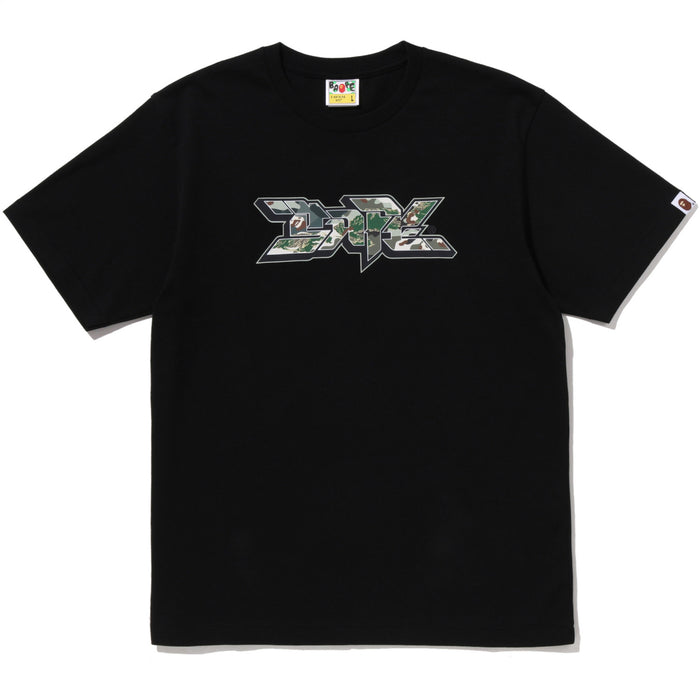 BAPE GRAFFITI LOGO RELAXED FIT TEE MENS