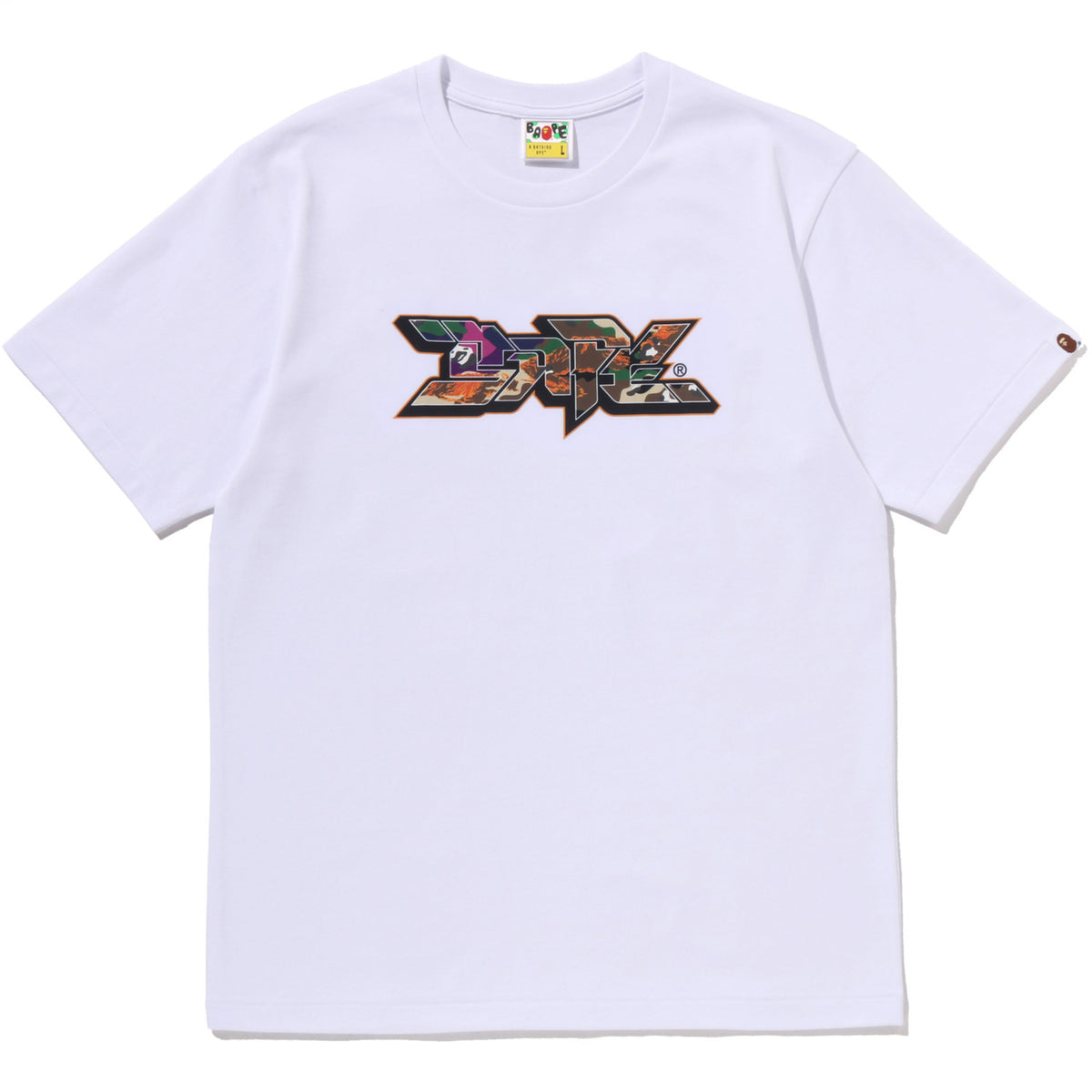BAPE GRAFFITI LOGO RELAXED FIT TEE MENS