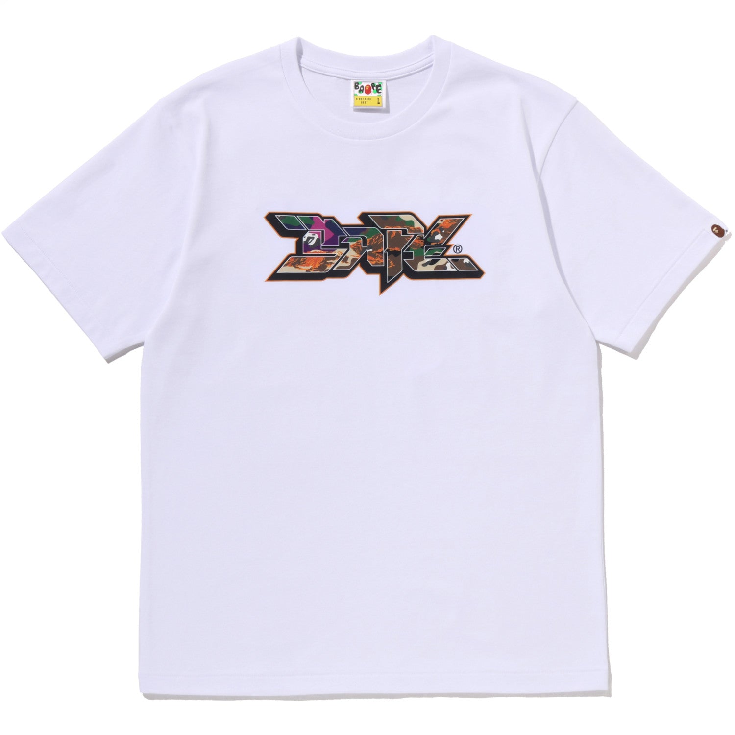 BAPE GRAFFITI LOGO RELAXED FIT TEE MENS