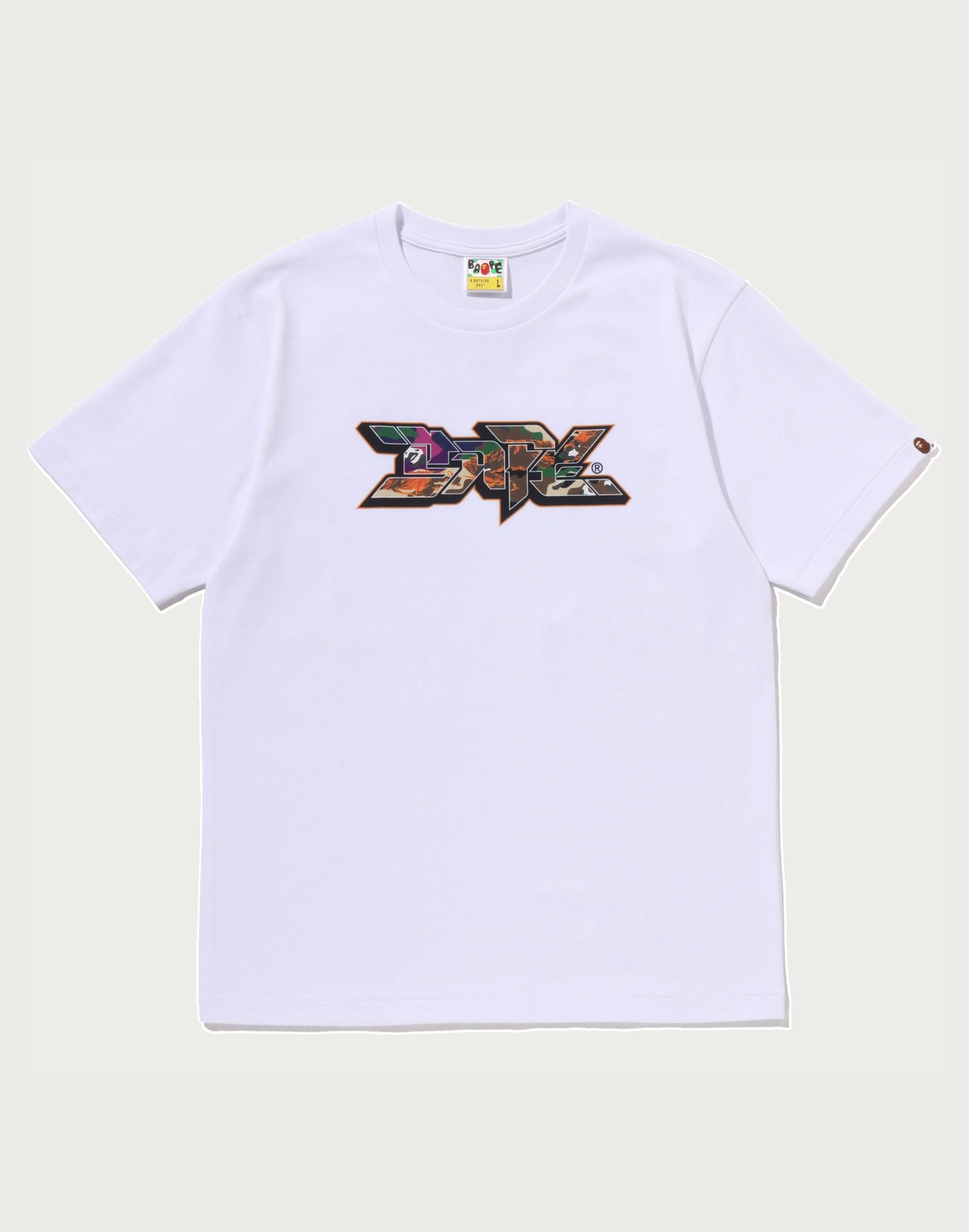 BAPE GRAFFITI LOGO RELAXED FIT TEE MENS