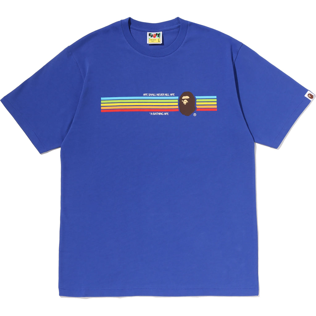 APE HEAD RAINBOW TEE MENS