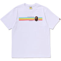 APE HEAD RAINBOW TEE MENS