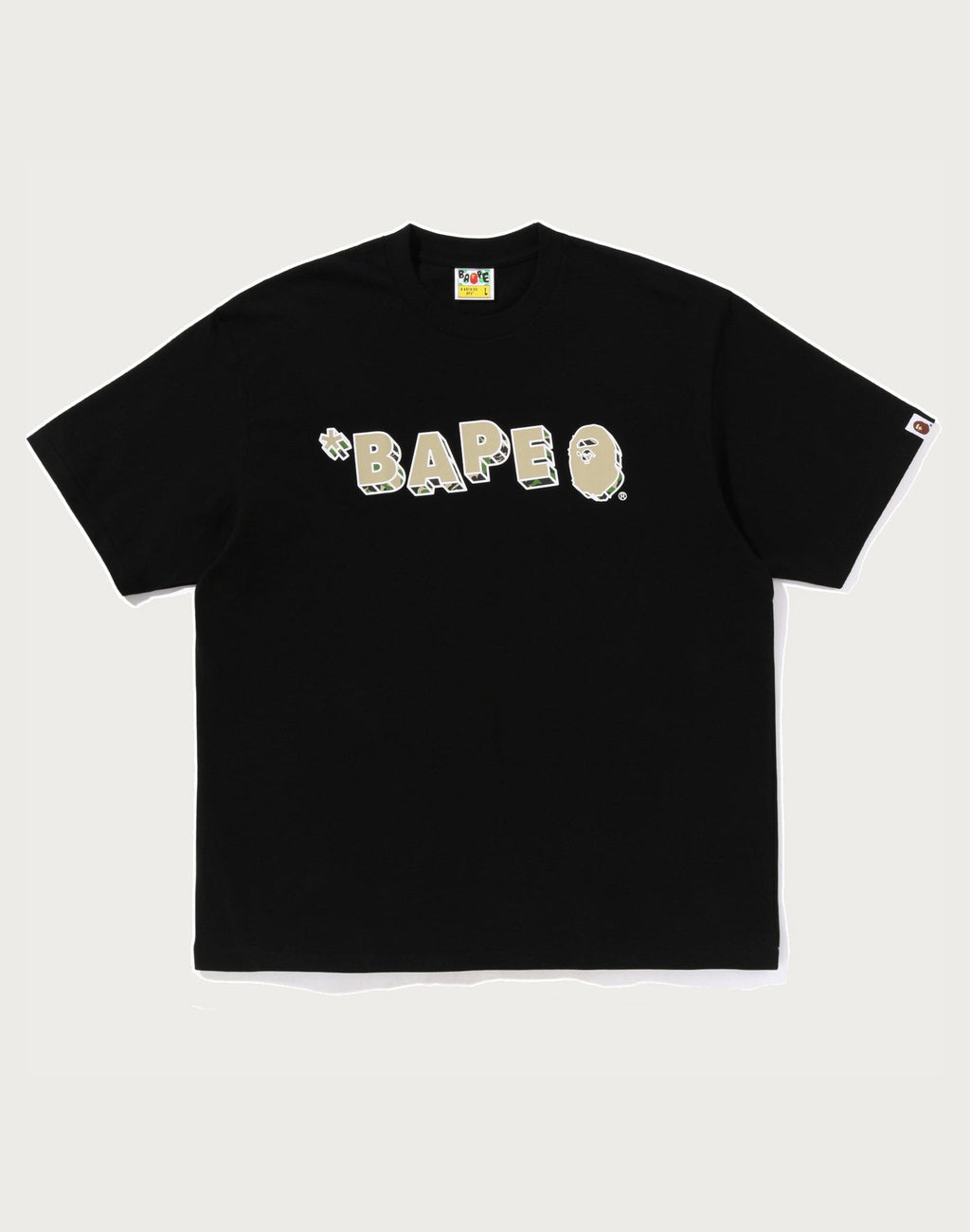 ABC CAMO BAPE LOGO RELAXED FIT TEE MENS