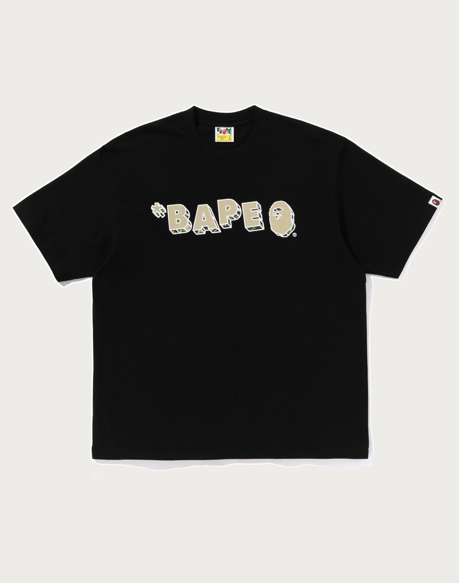 ABC CAMO BAPE LOGO RELAXED FIT TEE MENS