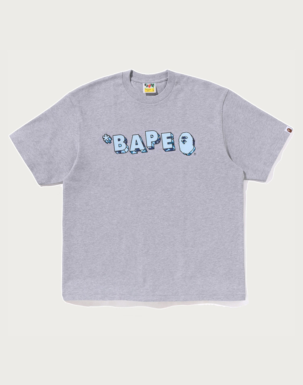 ABC CAMO BAPE LOGO RELAXED FIT TEE MENS