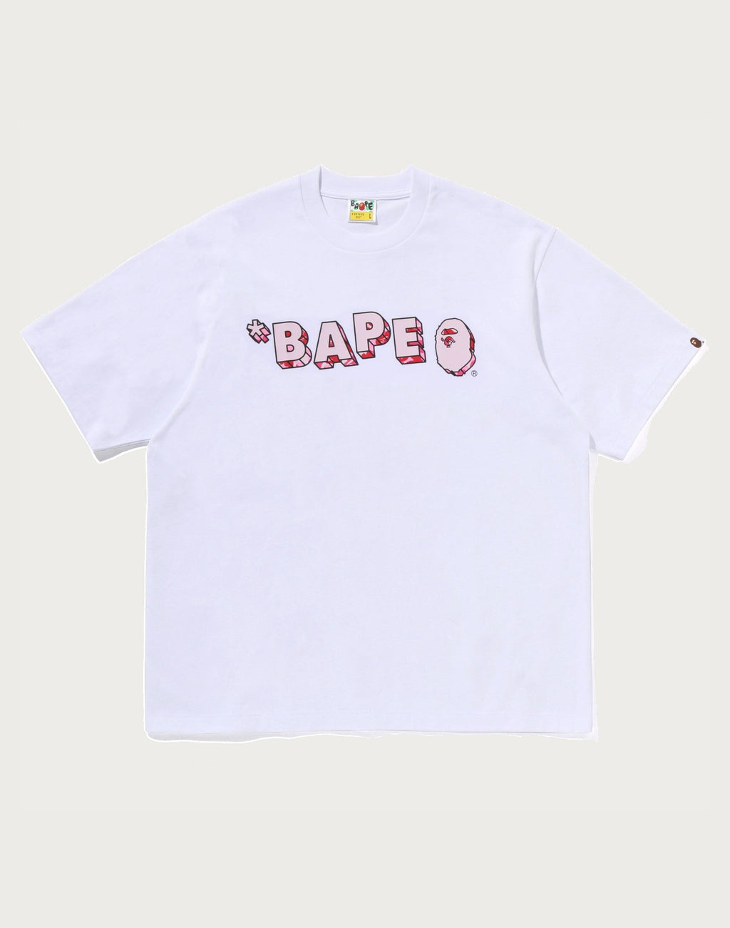 ABC CAMO BAPE LOGO RELAXED FIT TEE MENS