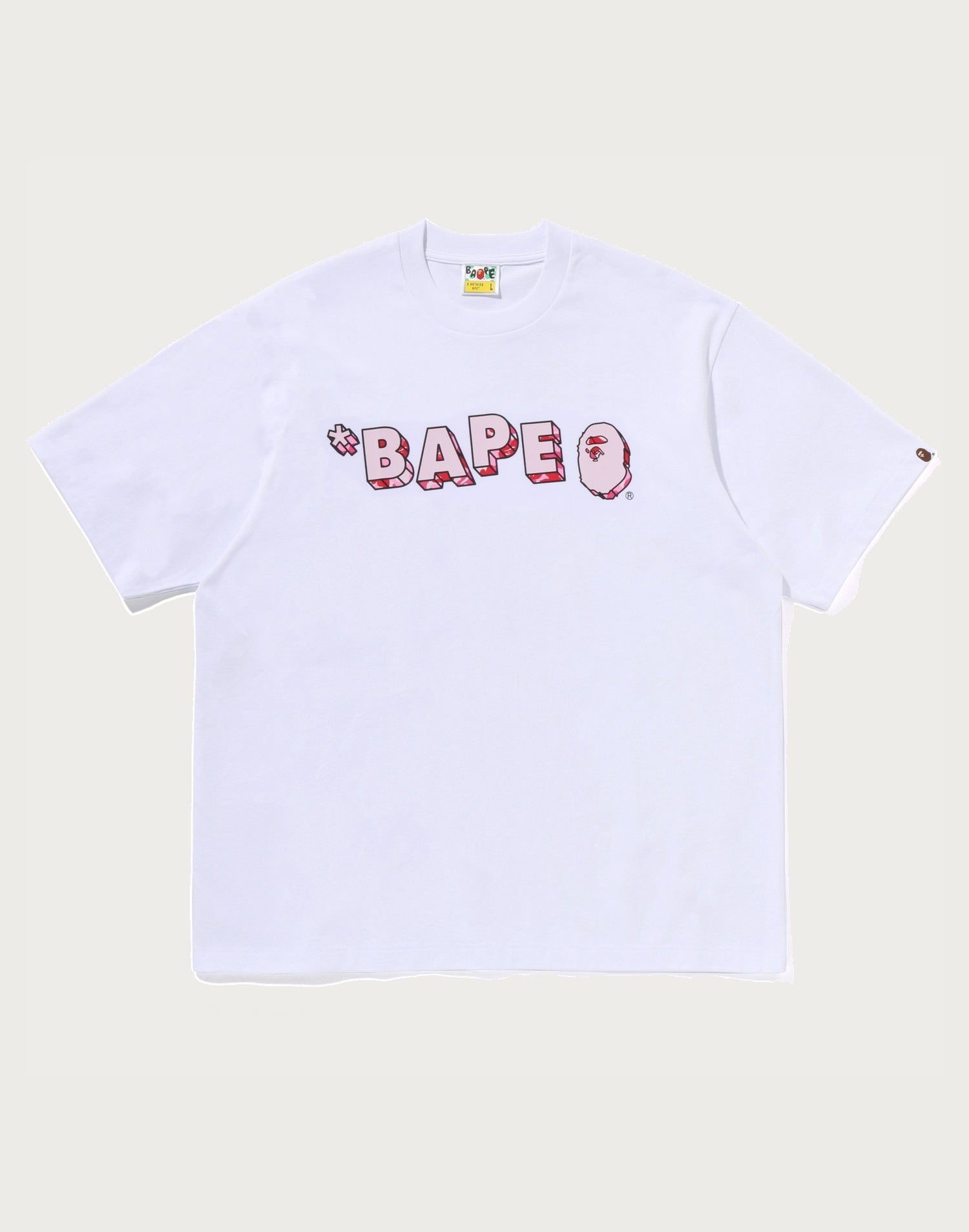 ABC CAMO BAPE LOGO RELAXED FIT TEE MENS