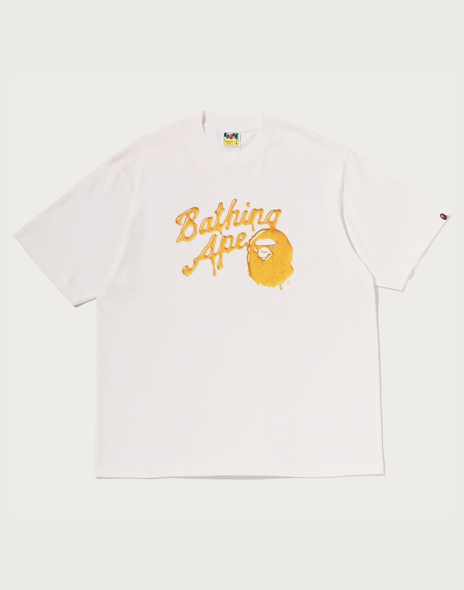 BAPE 3D HONEY LOGO RELAXED FIT TEE MENS