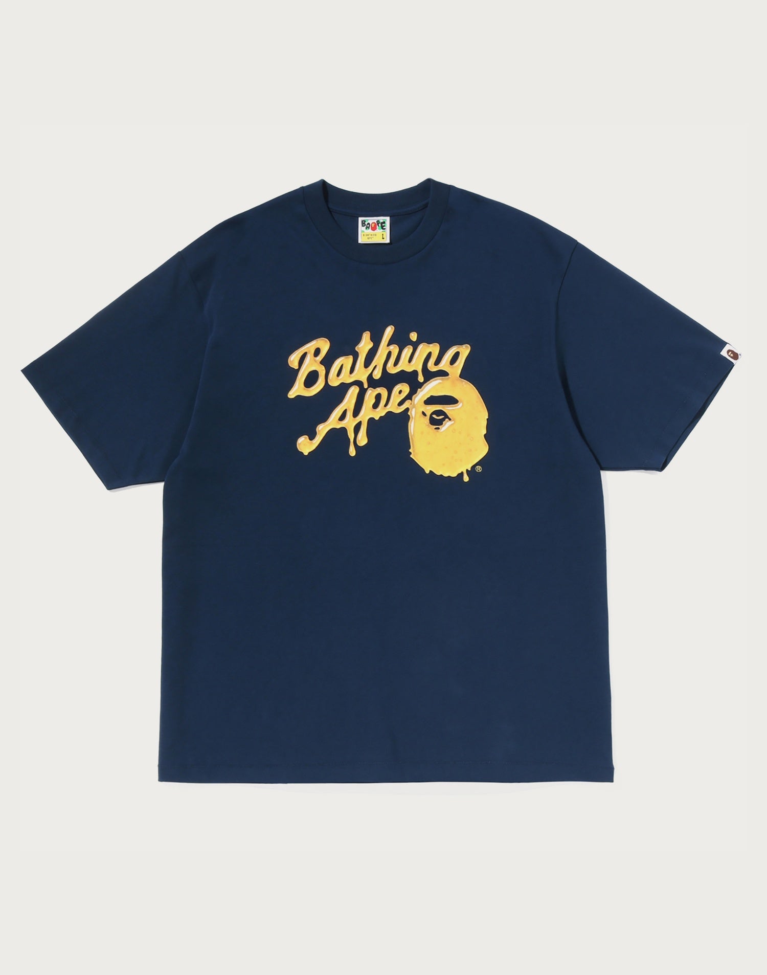 BAPE 3D HONEY LOGO RELAXED FIT TEE MENS