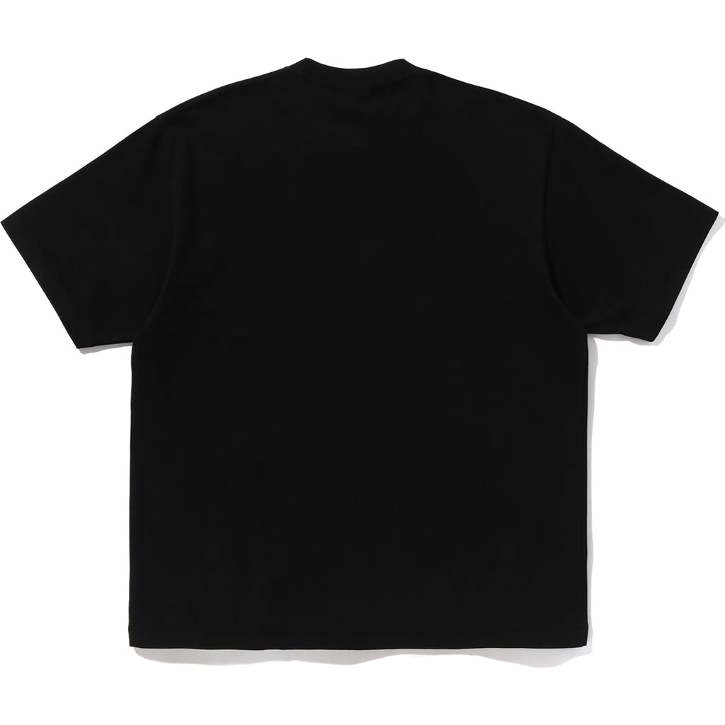 BAPE RHINESTONE LOGO RELAXED FIT TEE MENS