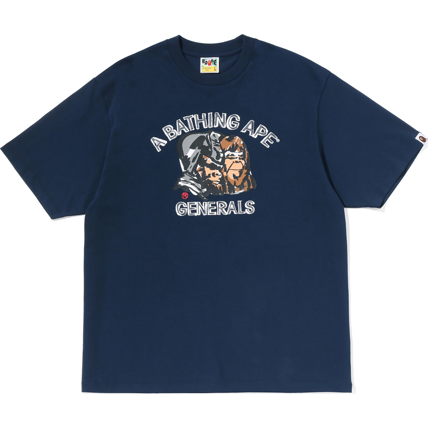 APE GENERAL HAND DRAWN RELAXED FIT TEE MENS – us.bape.com