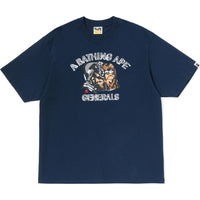 APE GENERAL HAND DRAWN RELAXED FIT TEE MENS