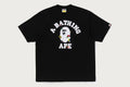 BAPE STICKER COLLEGE RELAXED FIT TEE MENS
