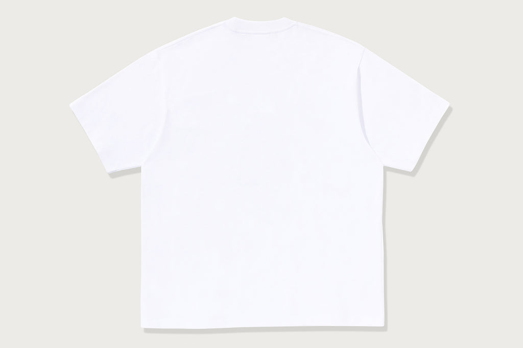 BAPE STICKER COLLEGE RELAXED FIT TEE MENS