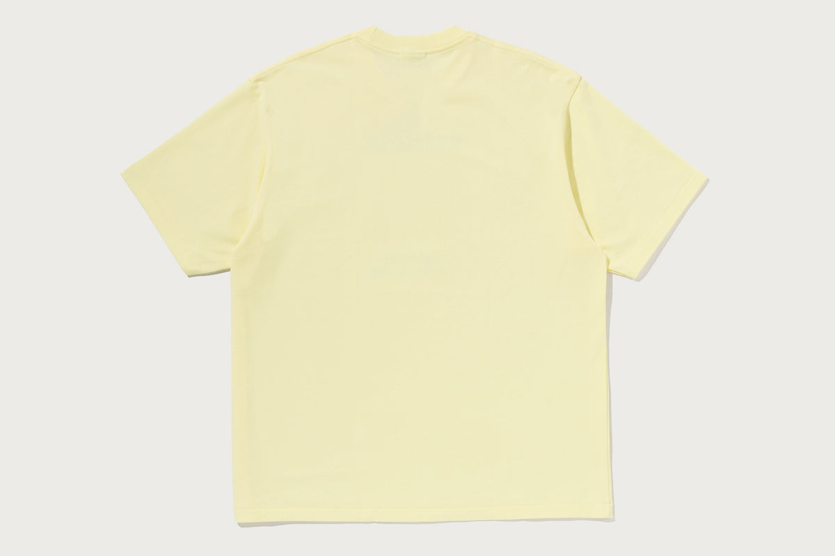 BAPE STICKER COLLEGE RELAXED FIT TEE MENS
