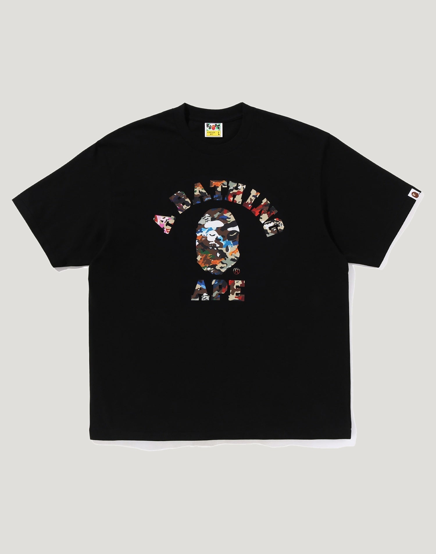 HYBRID CAMO COLLEGE RELAXED FIT TEE MENS
