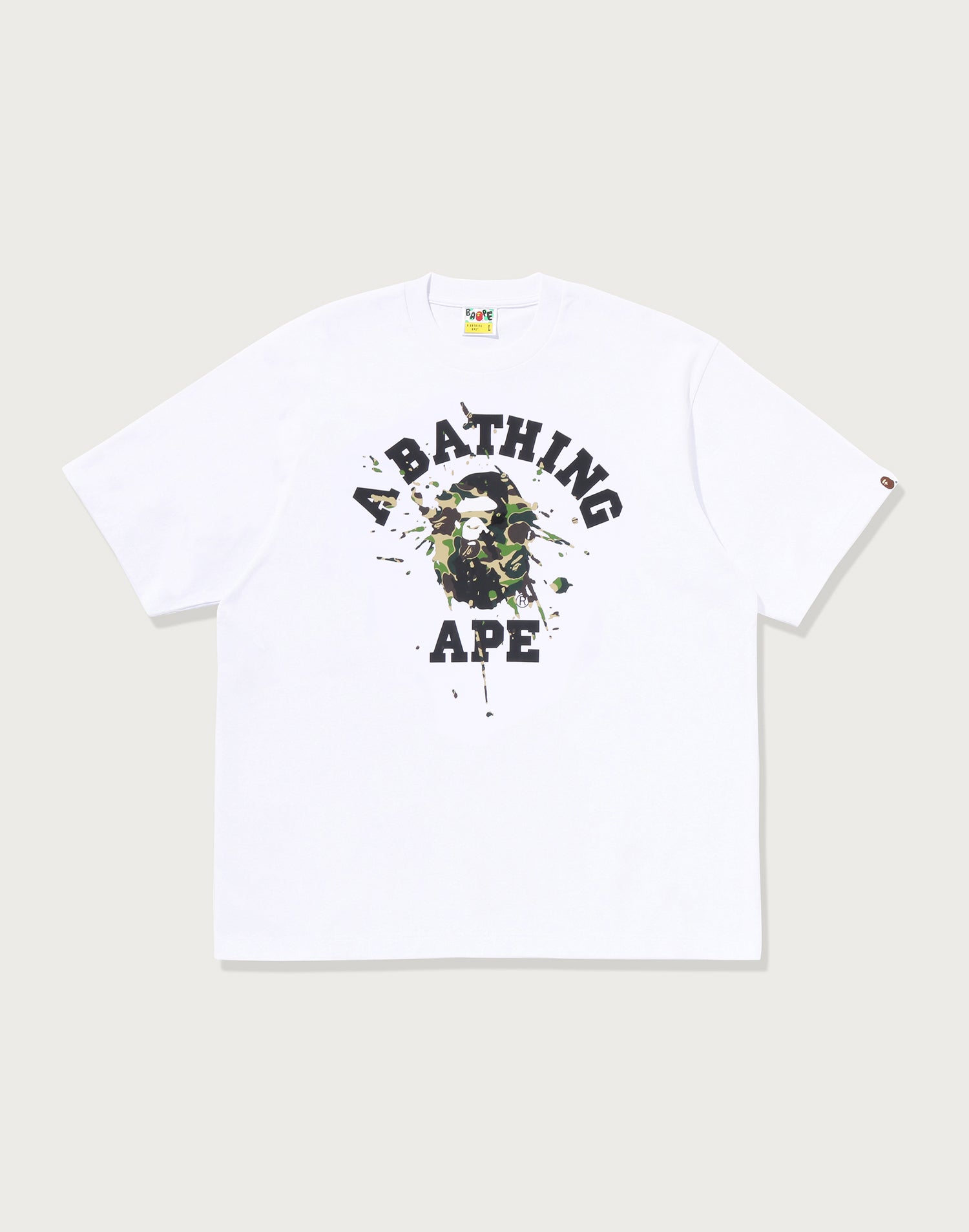 ABC CAMO SPLASH COLLEGE RELAXED FIT TEE MENS