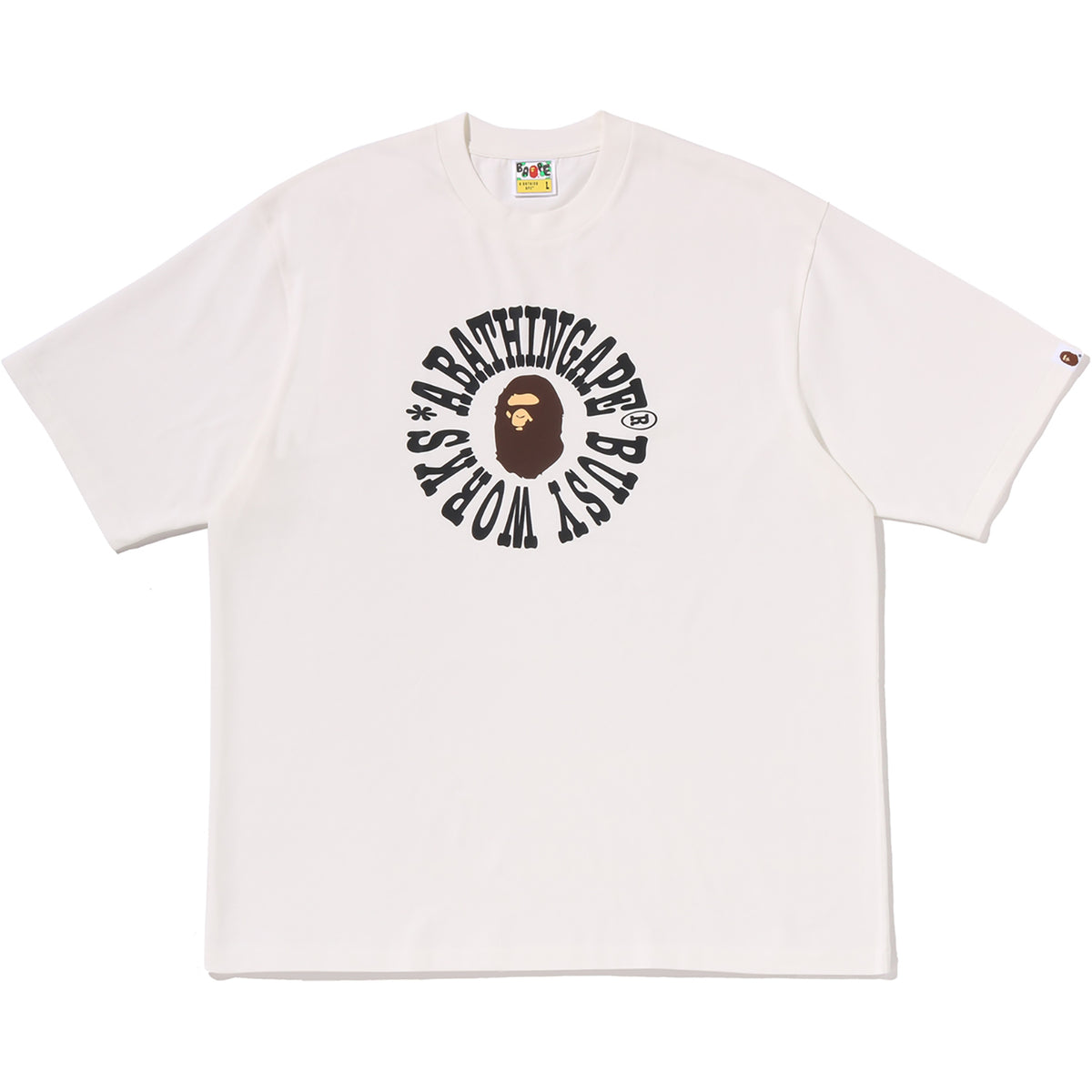 BUSY WORKS LOGO RELAXED FIT TEE MENS