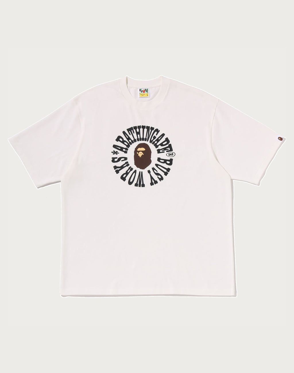 BUSY WORKS LOGO RELAXED FIT TEE MENS