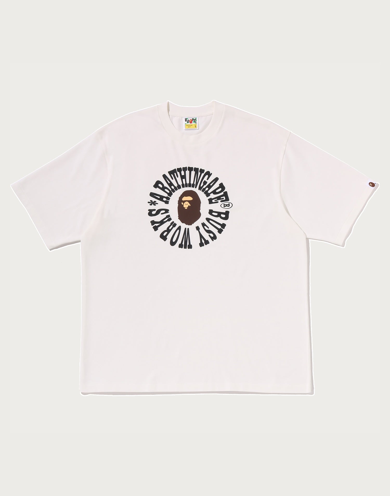 BUSY WORKS LOGO RELAXED FIT TEE MENS