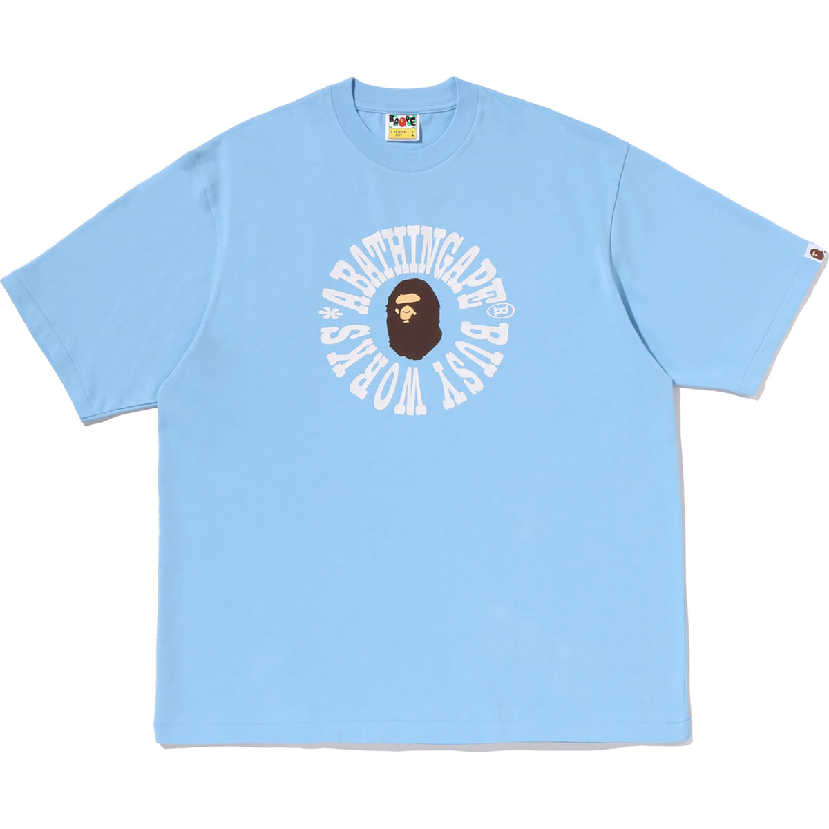 BUSY WORKS LOGO RELAXED FIT TEE MENS