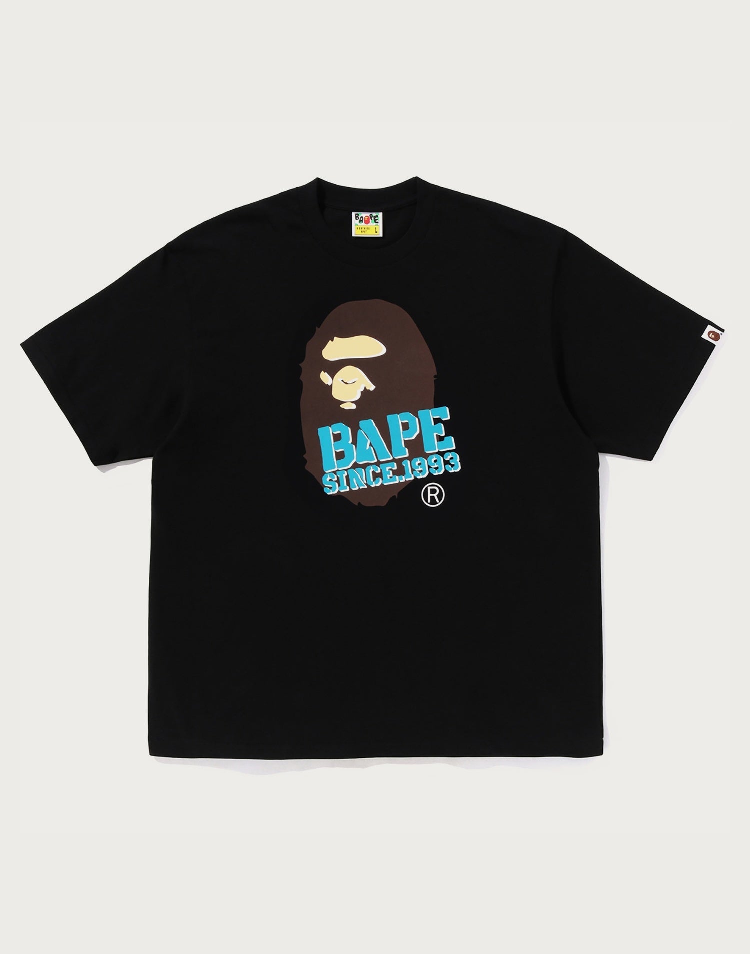 STENCIL FONT APE HEAD RELAXED FIT TEE MENS