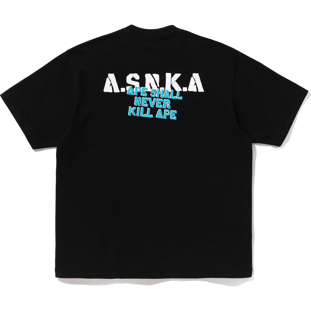 STENCIL FONT APE HEAD RELAXED FIT TEE MENS