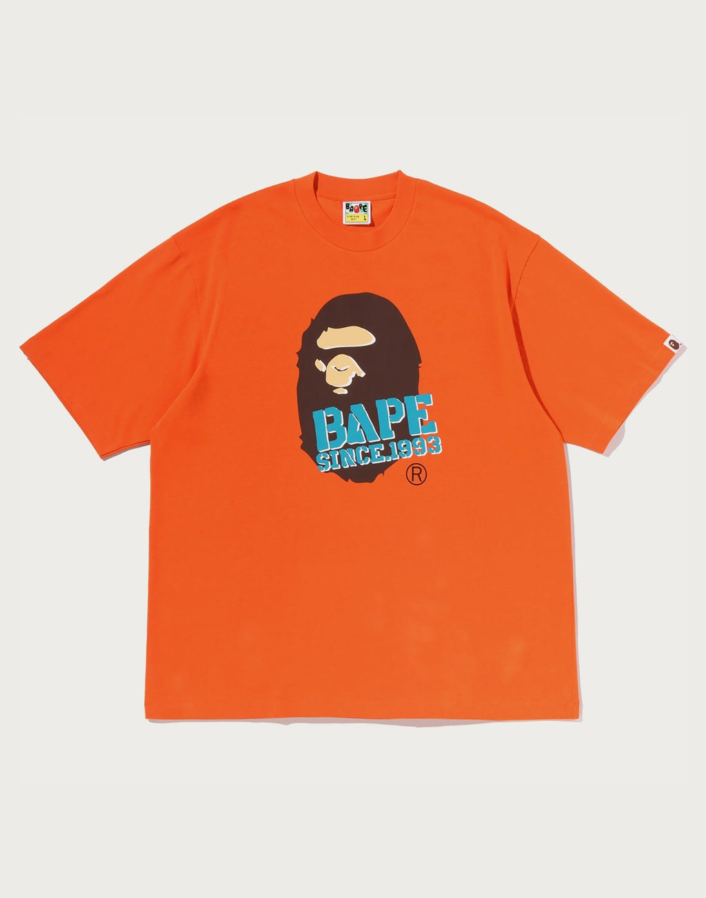 STENCIL FONT APE HEAD RELAXED FIT TEE MENS