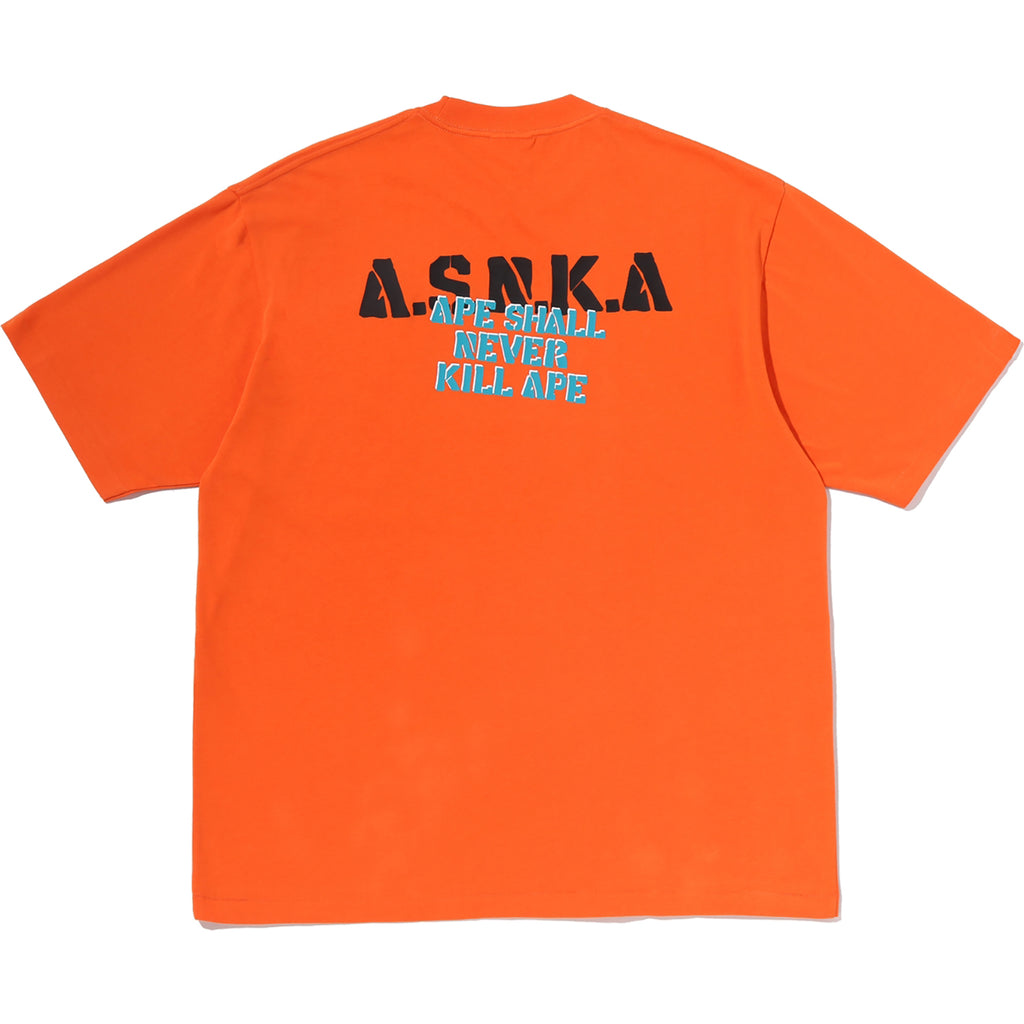 STENCIL FONT APE HEAD RELAXED FIT TEE MENS