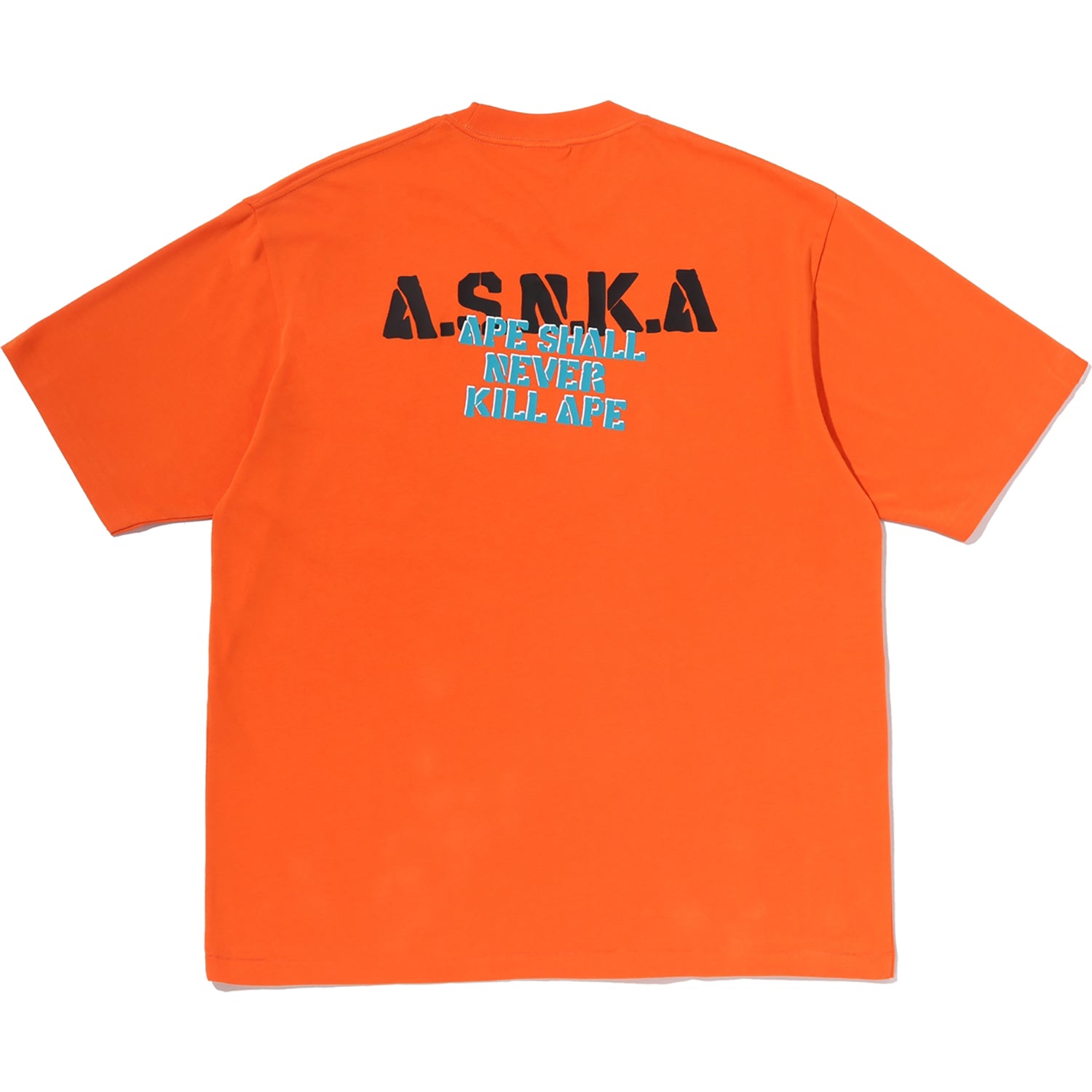 STENCIL FONT APE HEAD RELAXED FIT TEE MENS