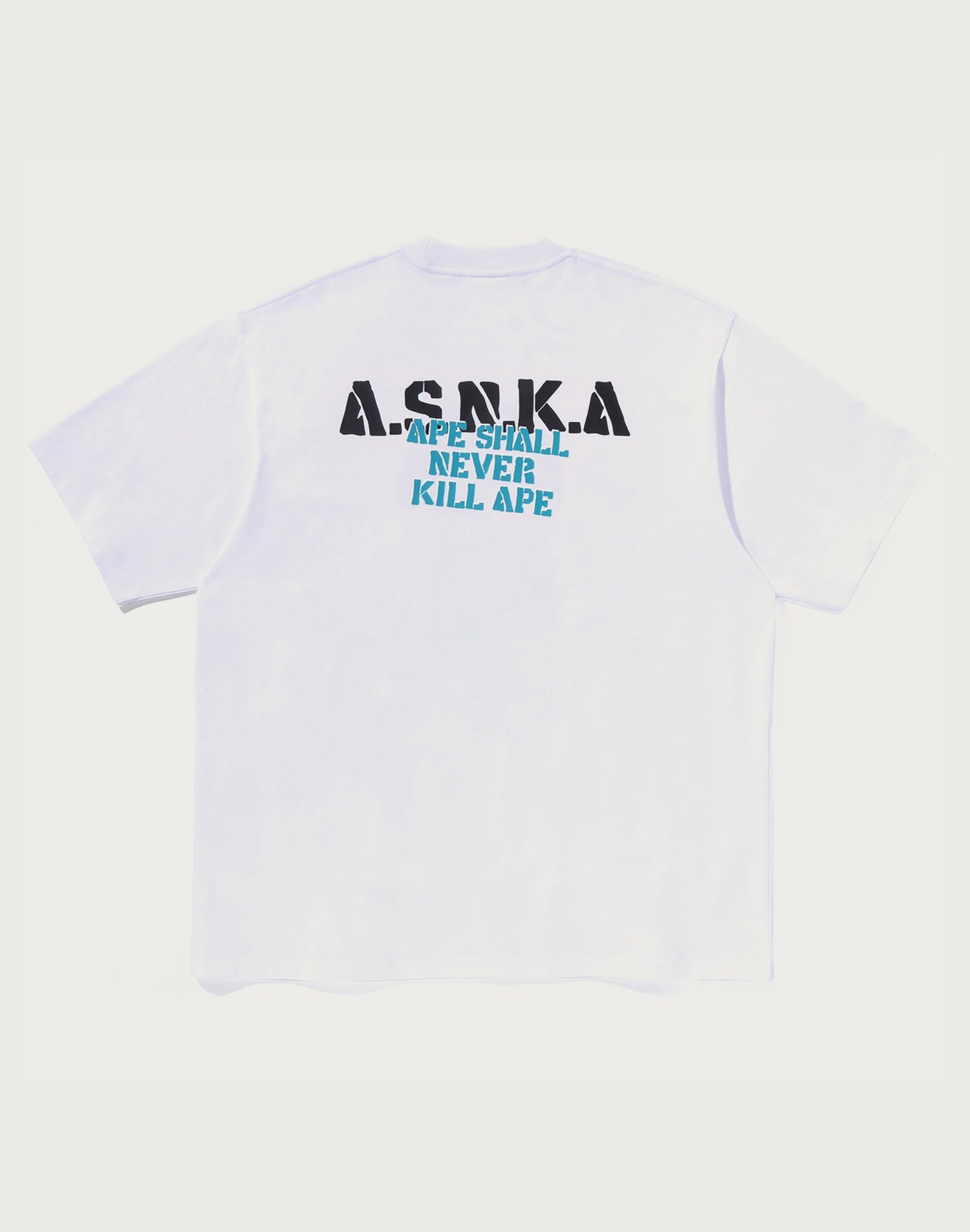 STENCIL FONT APE HEAD RELAXED FIT TEE MENS