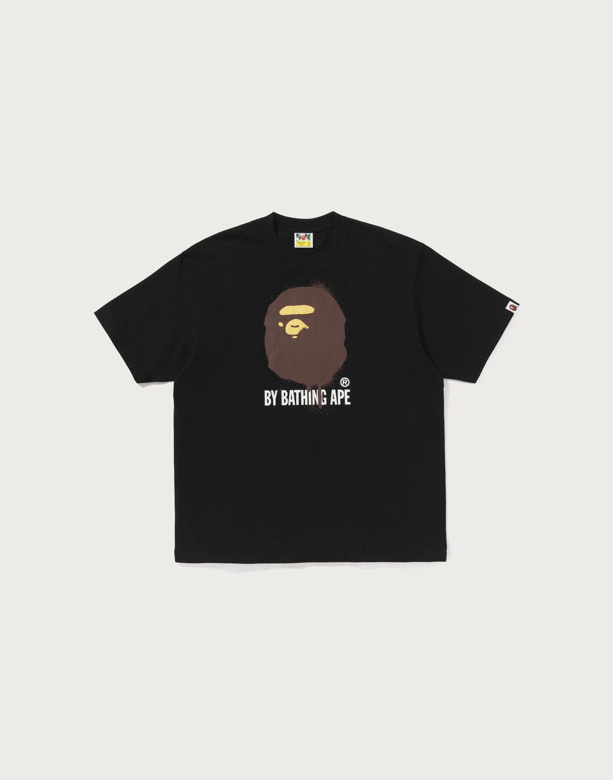 SPRAY PRINT BY BATHING APE RELAXED FIT TEE MENS