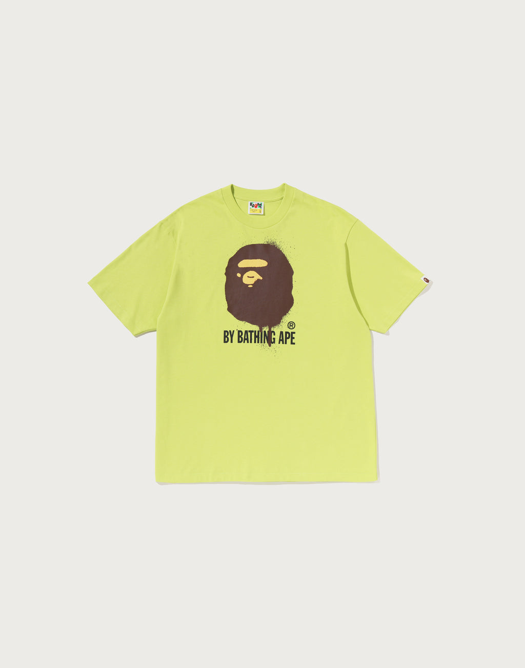 SPRAY PRINT BY BATHING APE RELAXED FIT TEE MENS