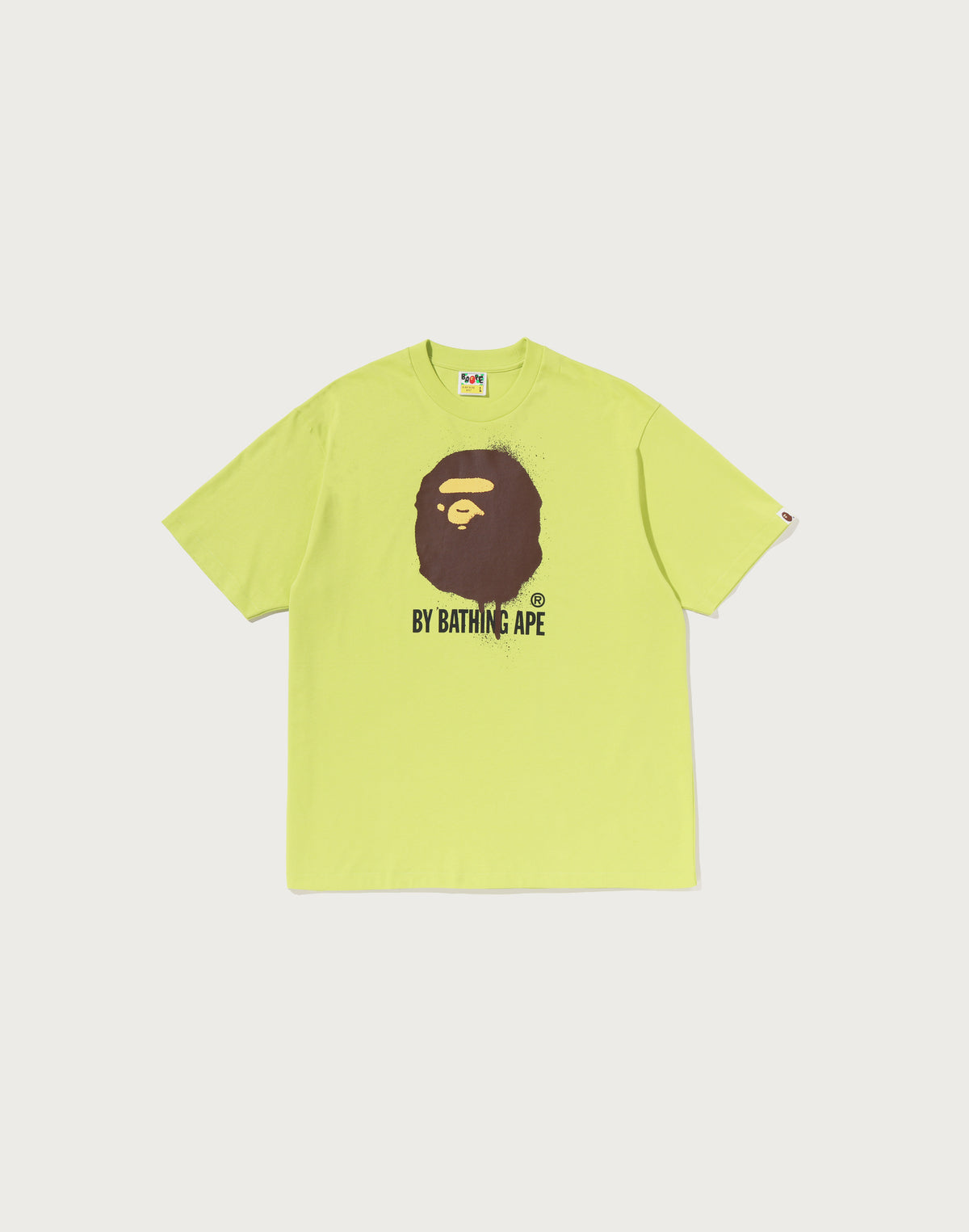SPRAY PRINT BY BATHING APE RELAXED FIT TEE MENS