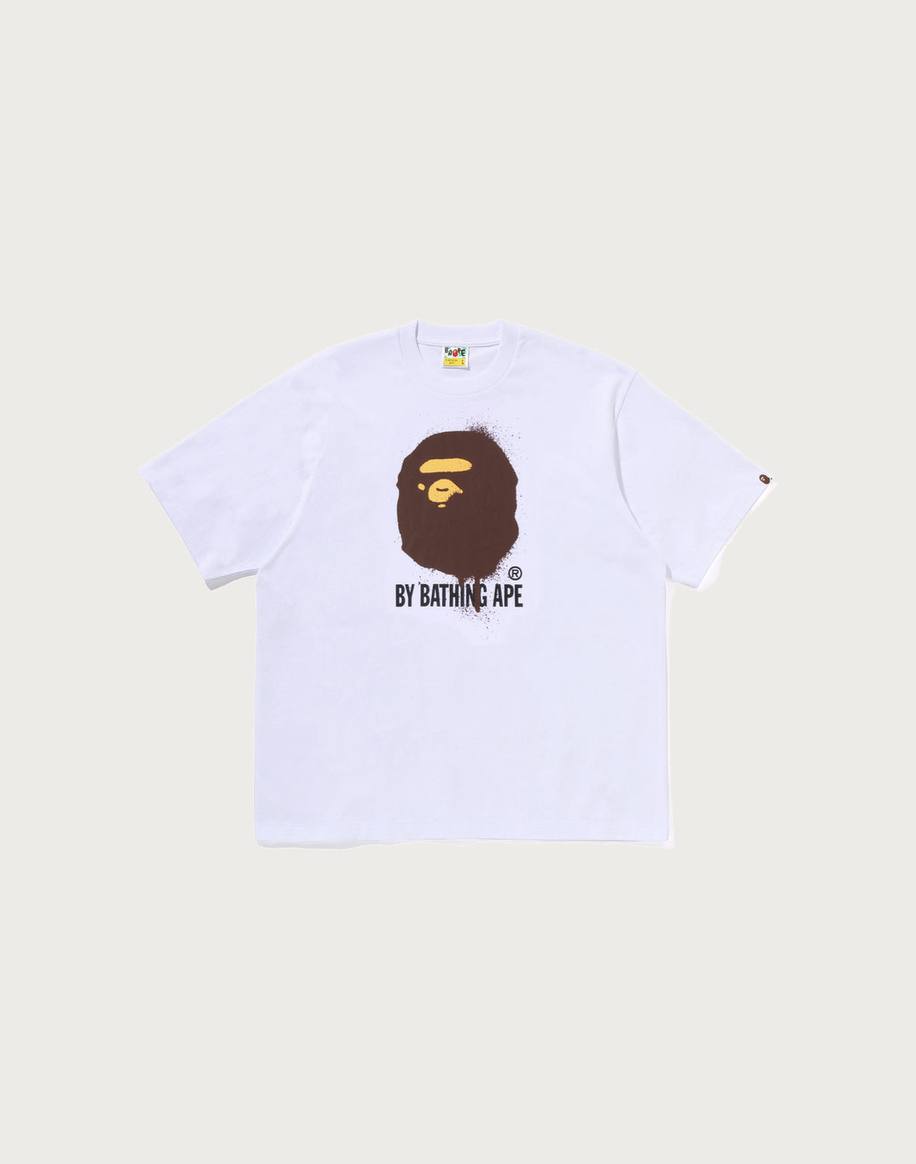 SPRAY PRINT BY BATHING APE RELAXED FIT TEE MENS