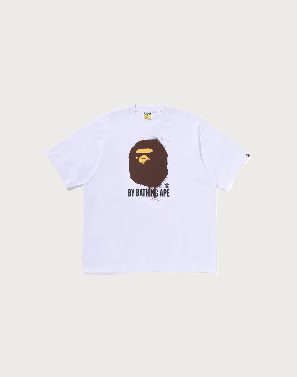 SPRAY PRINT BY BATHING APE RELAXED FIT TEE MENS