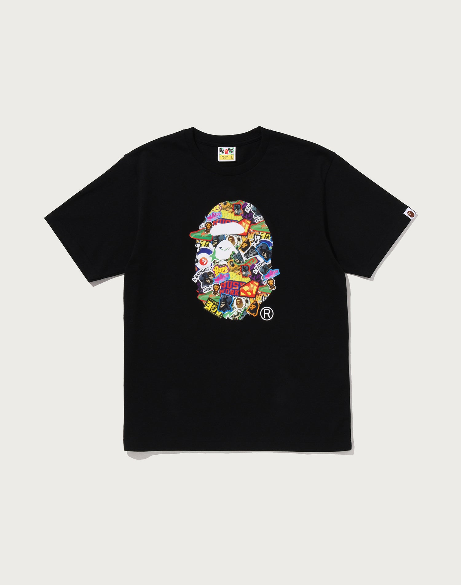 STICKER PACK APE HEAD TEE MENS