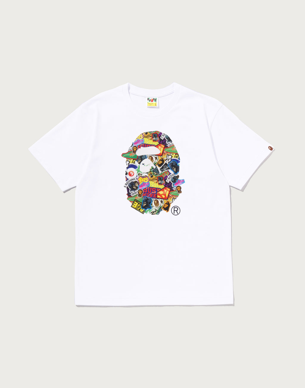 STICKER PACK APE HEAD TEE MENS