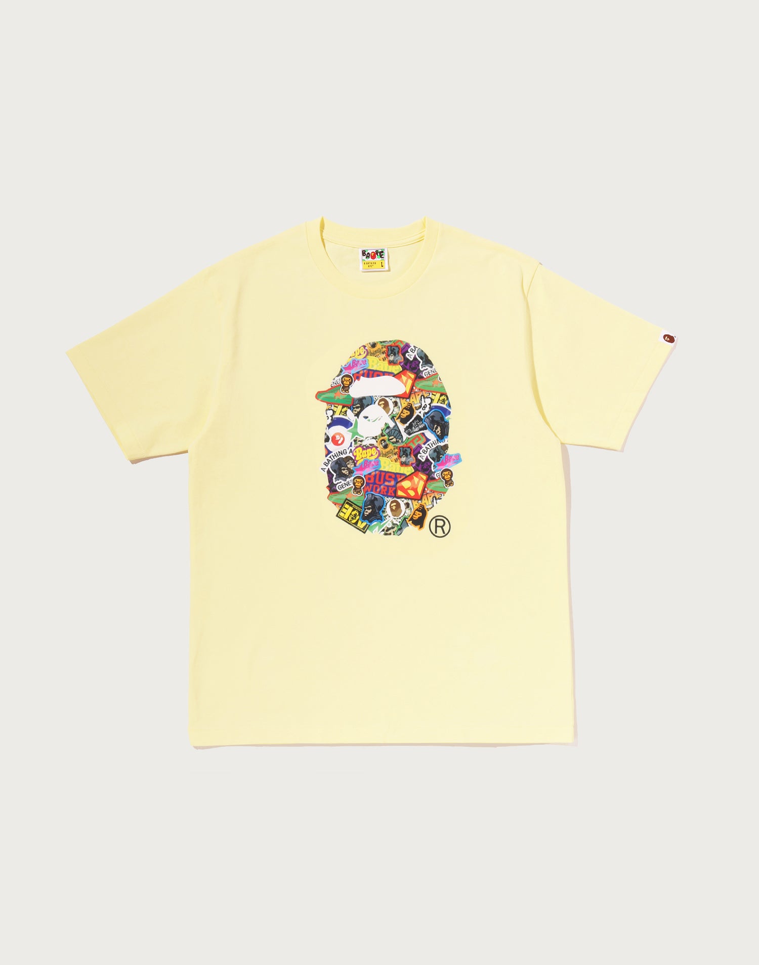 STICKER PACK APE HEAD TEE MENS