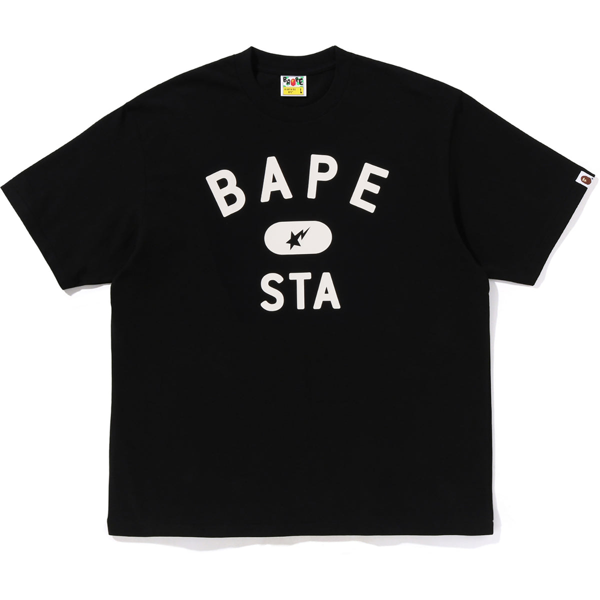 BAPE STA COLLEGE RELAXED FIT TEE #2 MENS
