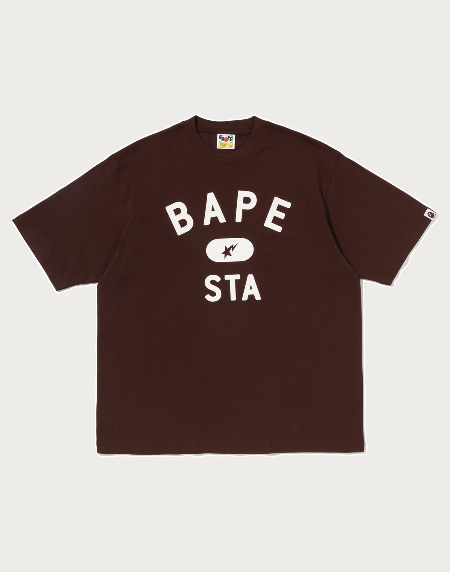 BAPE STA COLLEGE RELAXED FIT TEE #2 MENS