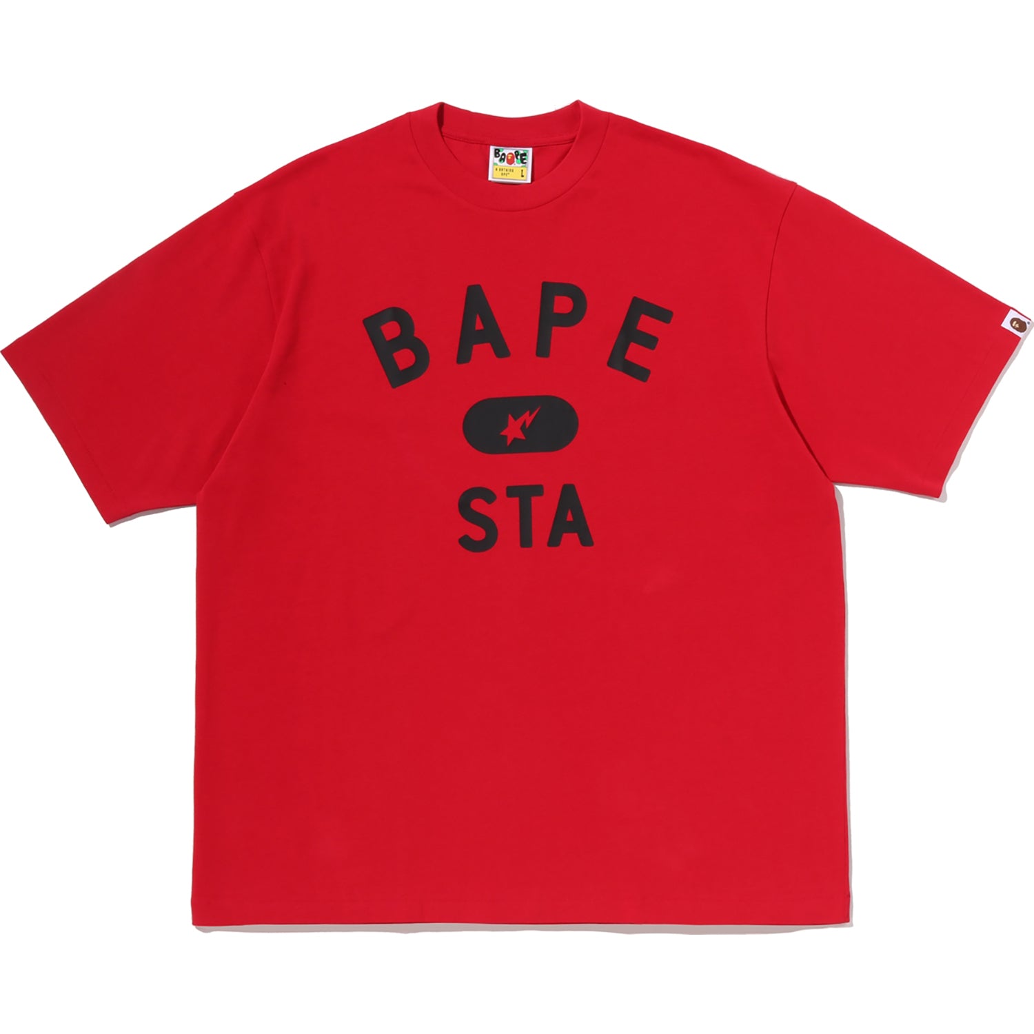 BAPE STA COLLEGE RELAXED FIT TEE #2 MENS