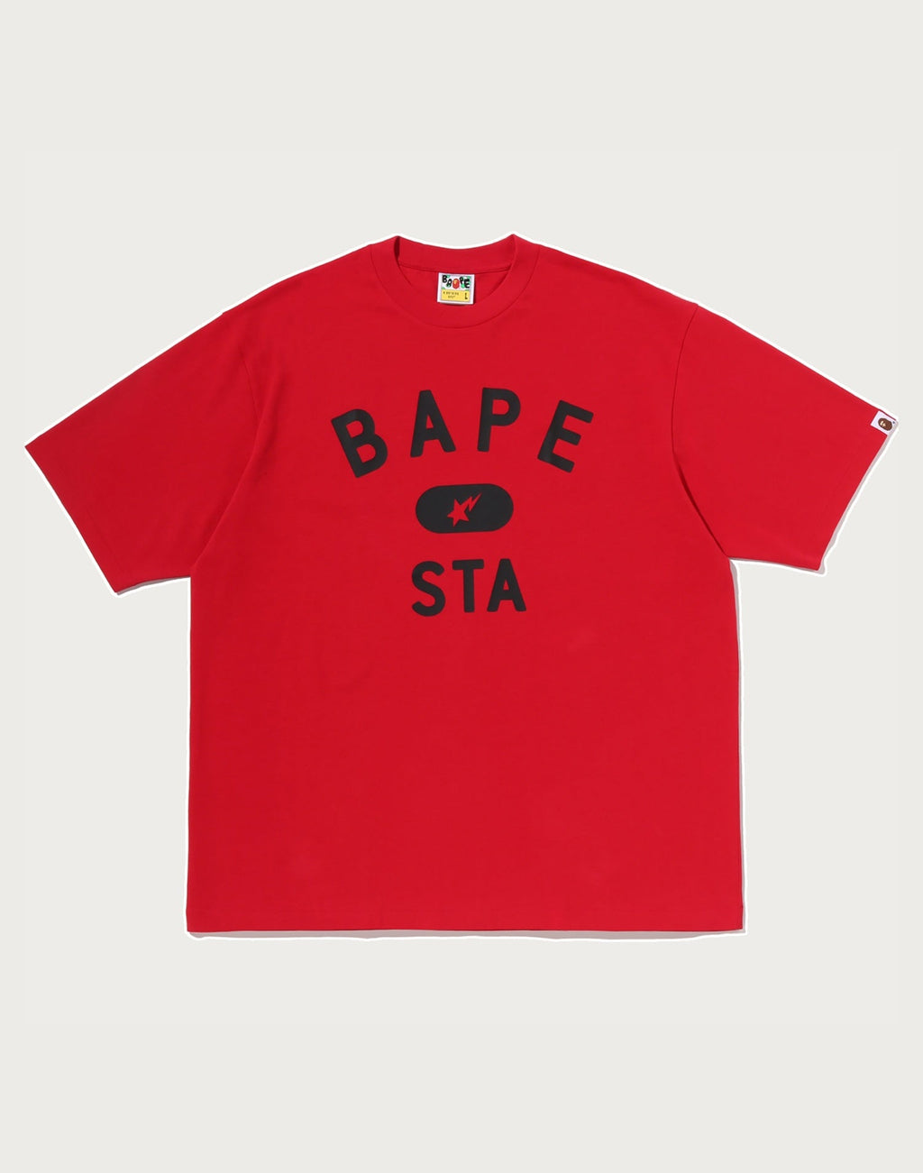BAPE STA COLLEGE RELAXED FIT TEE #2 MENS