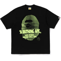 SPRAY APE HEAD RELAXED FIT TEE MENS