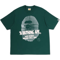 SPRAY APE HEAD RELAXED FIT TEE MENS