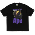 APE HEAD PHOTO PRINT RELAXED FIT TEE MENS