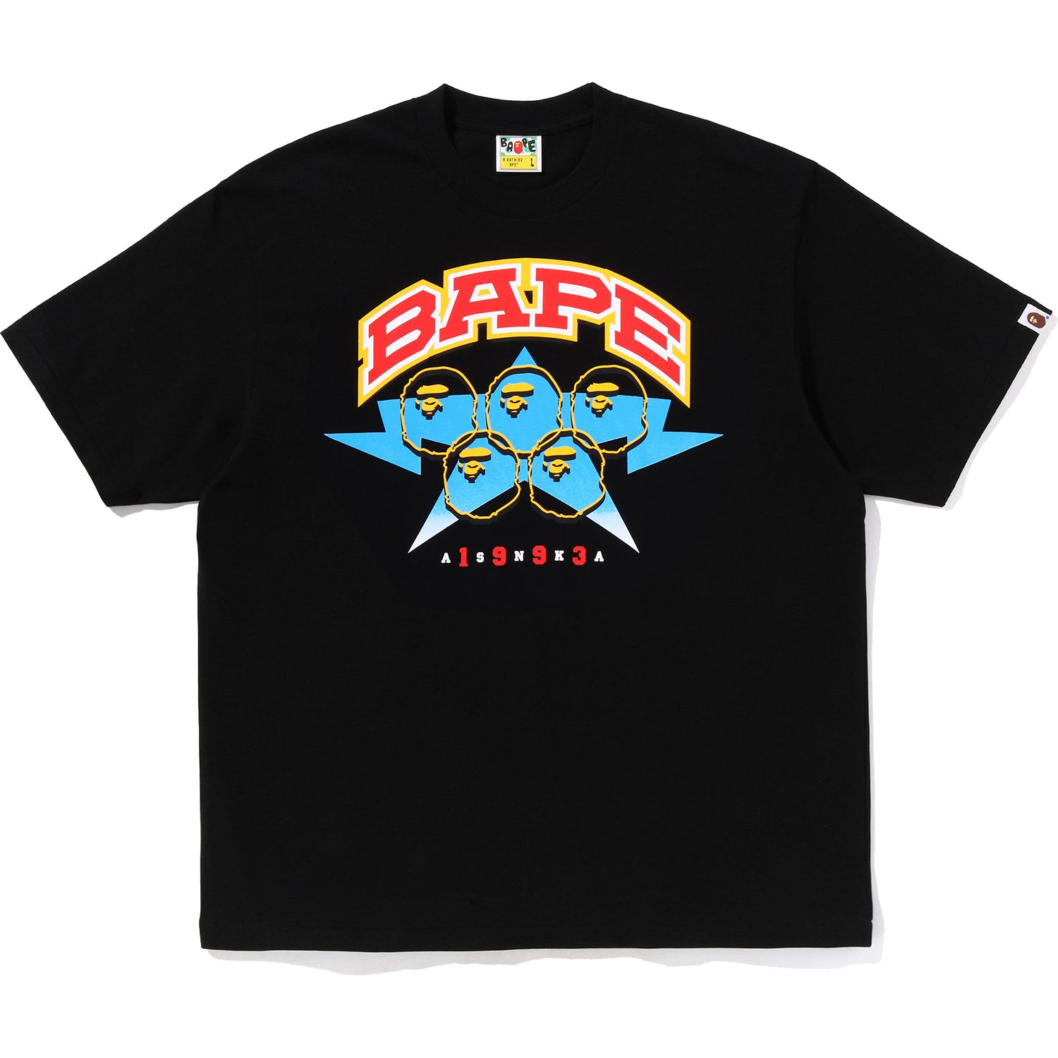 BAPE TWIN STA SPORT COLLEGE RELAXED FIT TEE MENS – us.bape.com