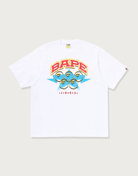 BAPE TWIN STA SPORT COLLEGE RELAXED FIT TEE MENS – us.bape.com