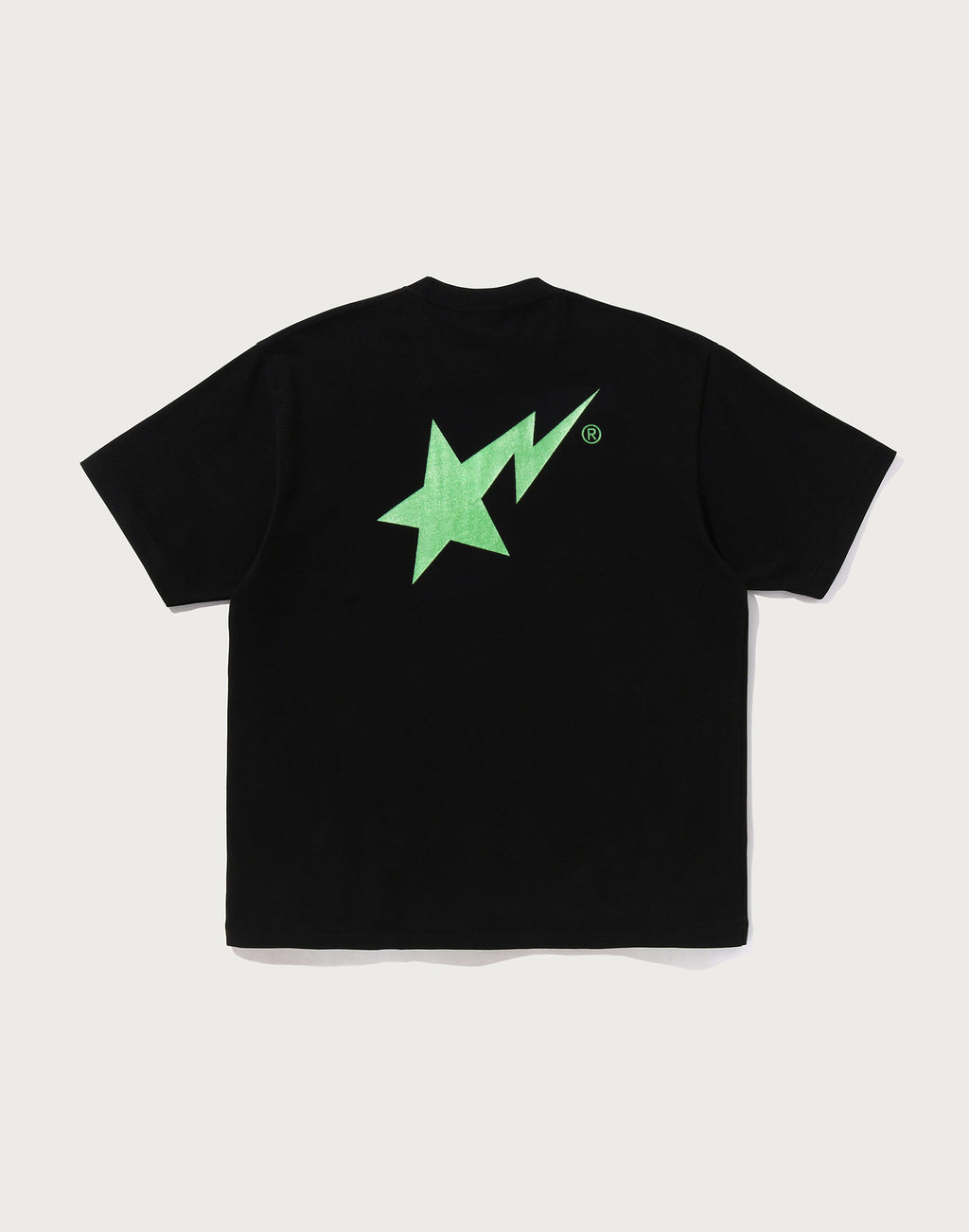 METALLIC BAPE STA LOGO RELAXED FIT TEE MENS