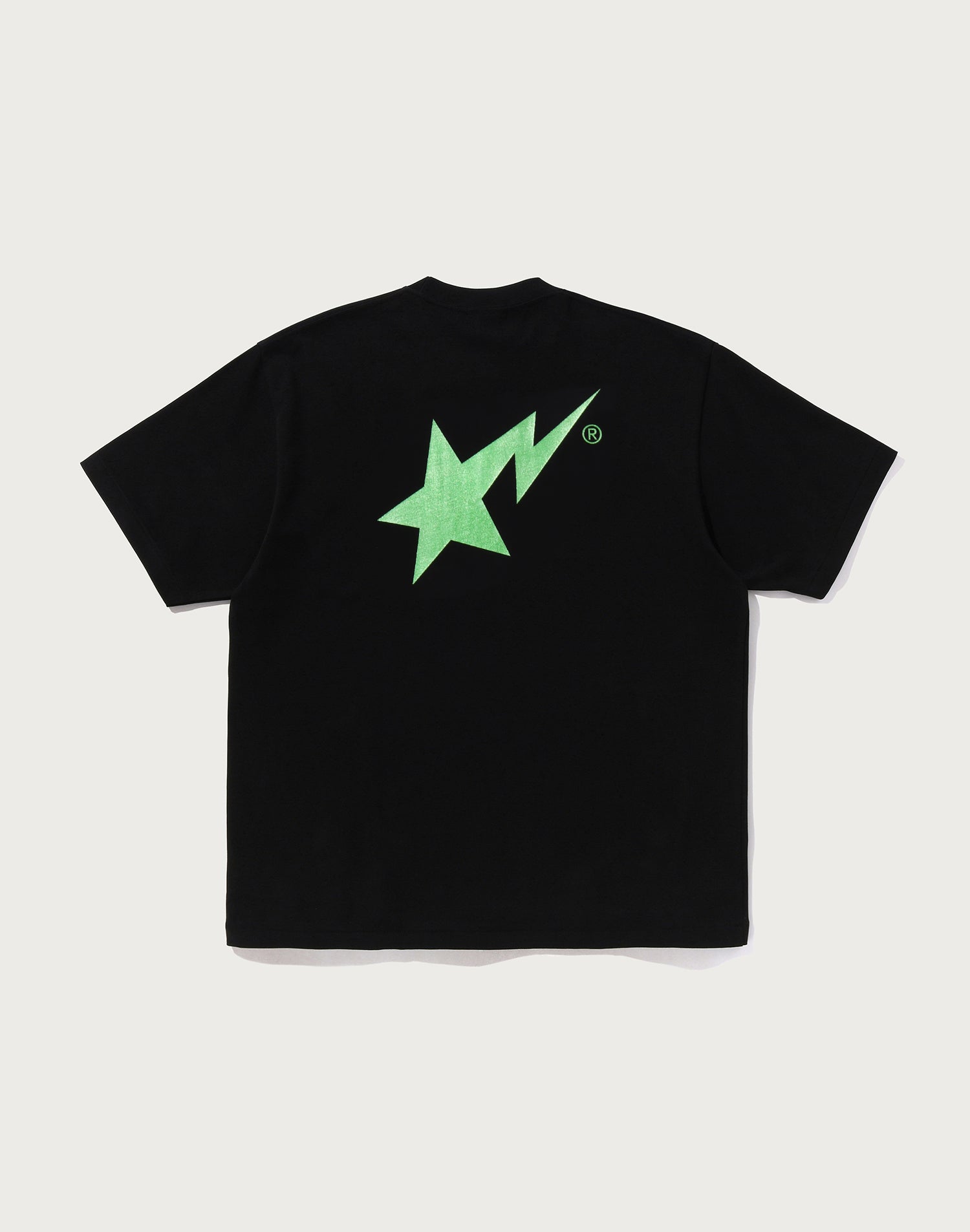 METALLIC BAPE STA LOGO RELAXED FIT TEE MENS